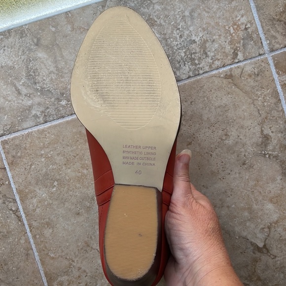 Anthro Silent D cut out booties in terracotta leather GORGEOUS! Size 40 Like new - Picture 11 of 14